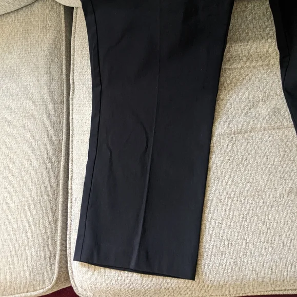 Black Curvy Fit Straight Leg Pants Women's 18 JM Collections New - Picture 6 of 14